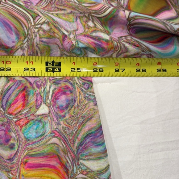 Cynthia Rowley Farra Smocked Ruffle Neck Top - Picture 5 of 8